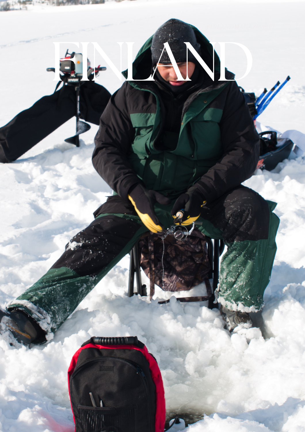 Fishing is a popular activity in Finland