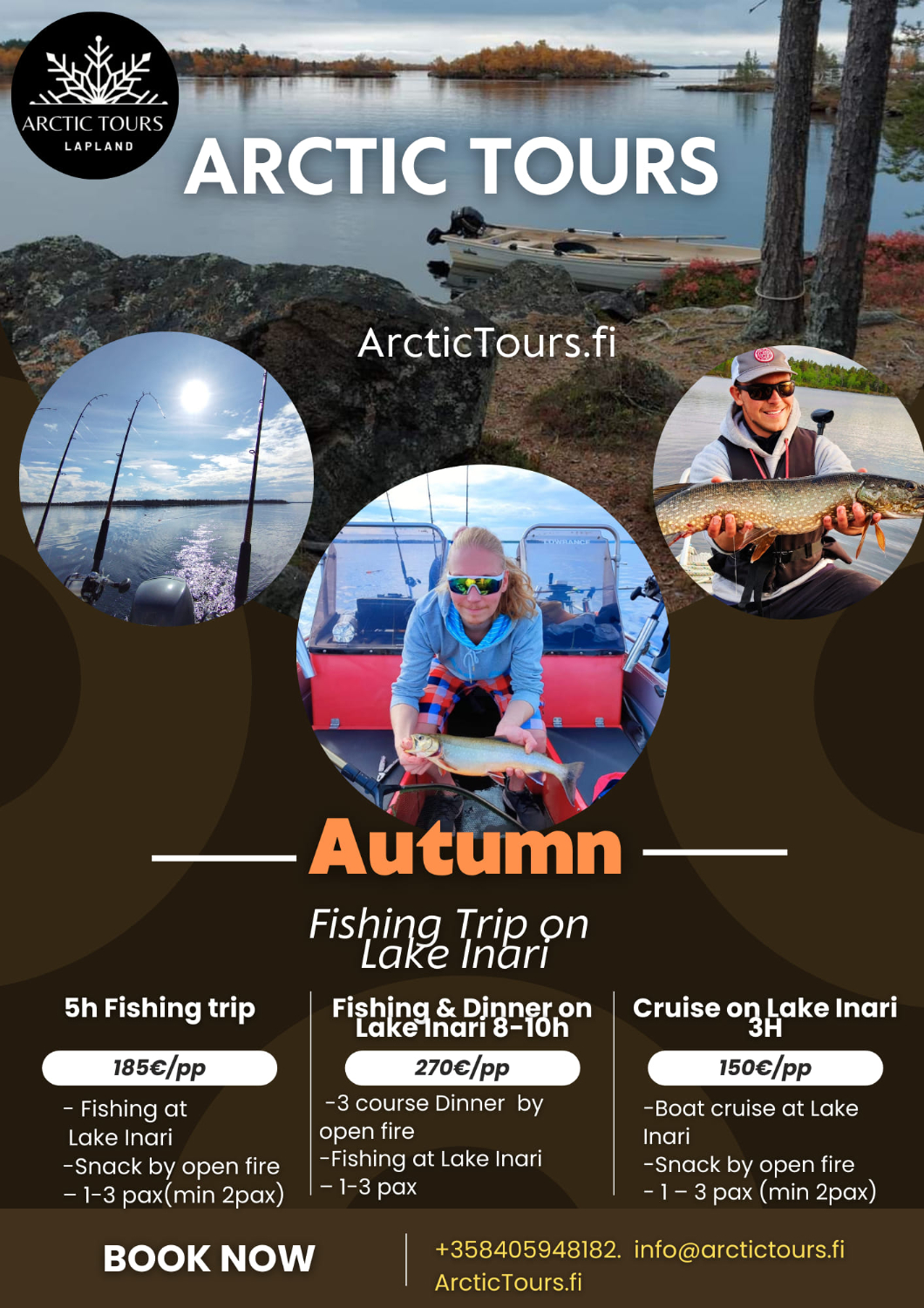 Fishing trip to Lake Inari / Arctic Tours