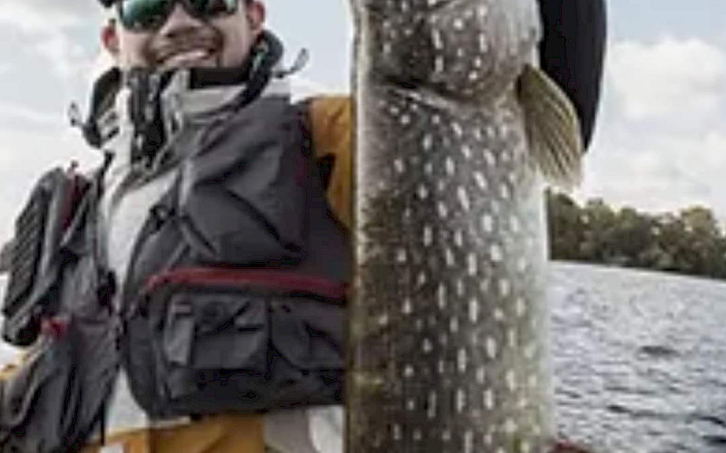 Fishing for northern pike on wilderness lakes 2024