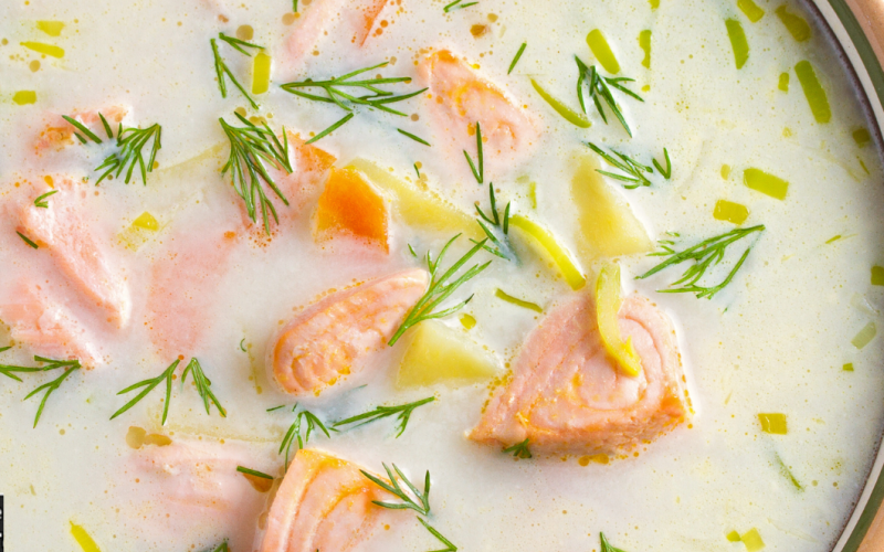 Finnish salmon soup / Wild Food from Finland