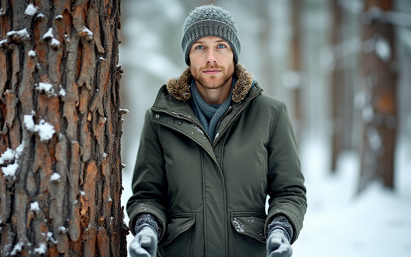 Finnish Nature, Winter, and Tree Hugging