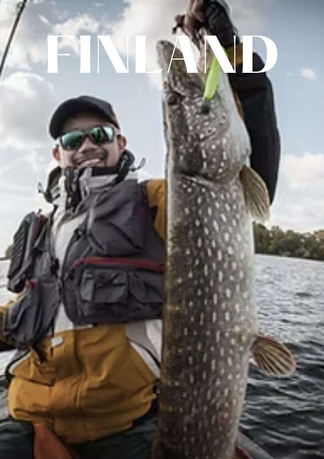 Lapland-Fishing for northern pike on wilderness lakes