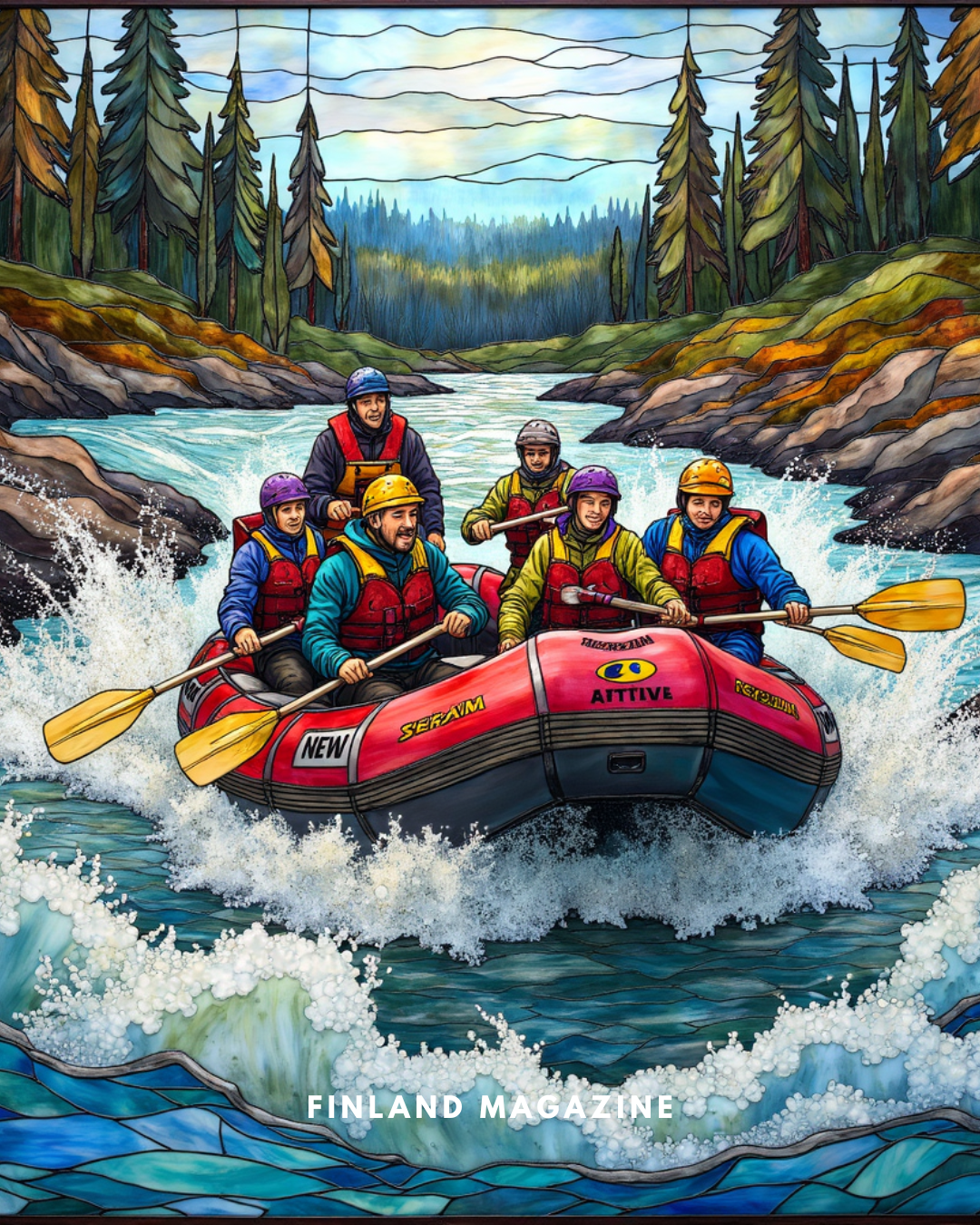 The Roar of Rapids, the Silence of Finland