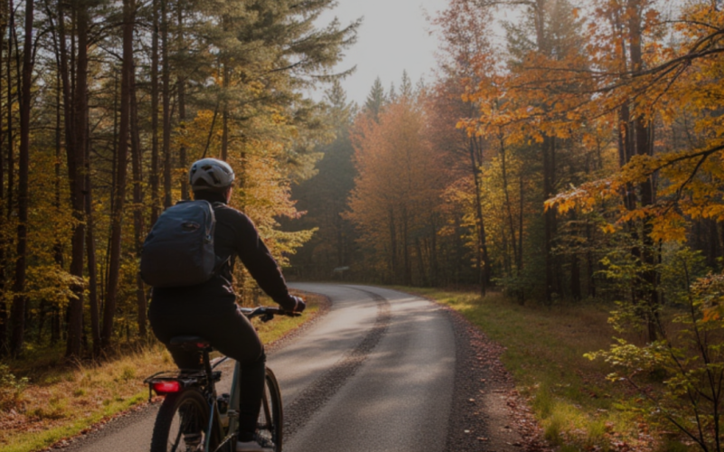 Autumn in Finland invites cyclists