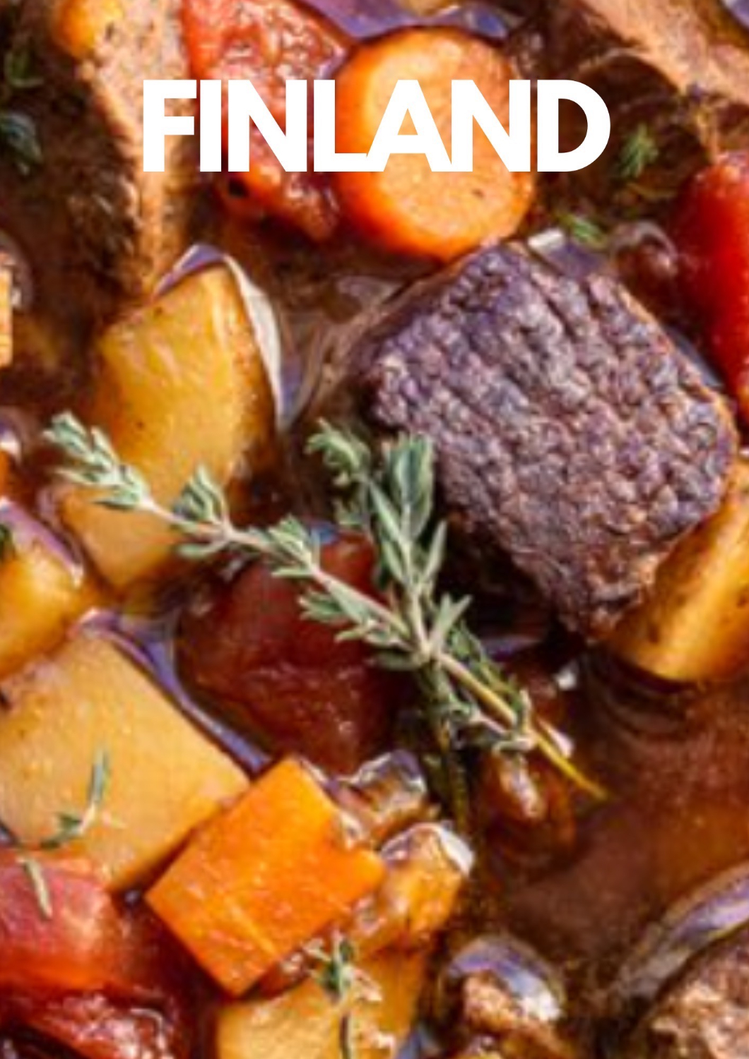 Venison Stew -Traditional Elk Stew in Finland